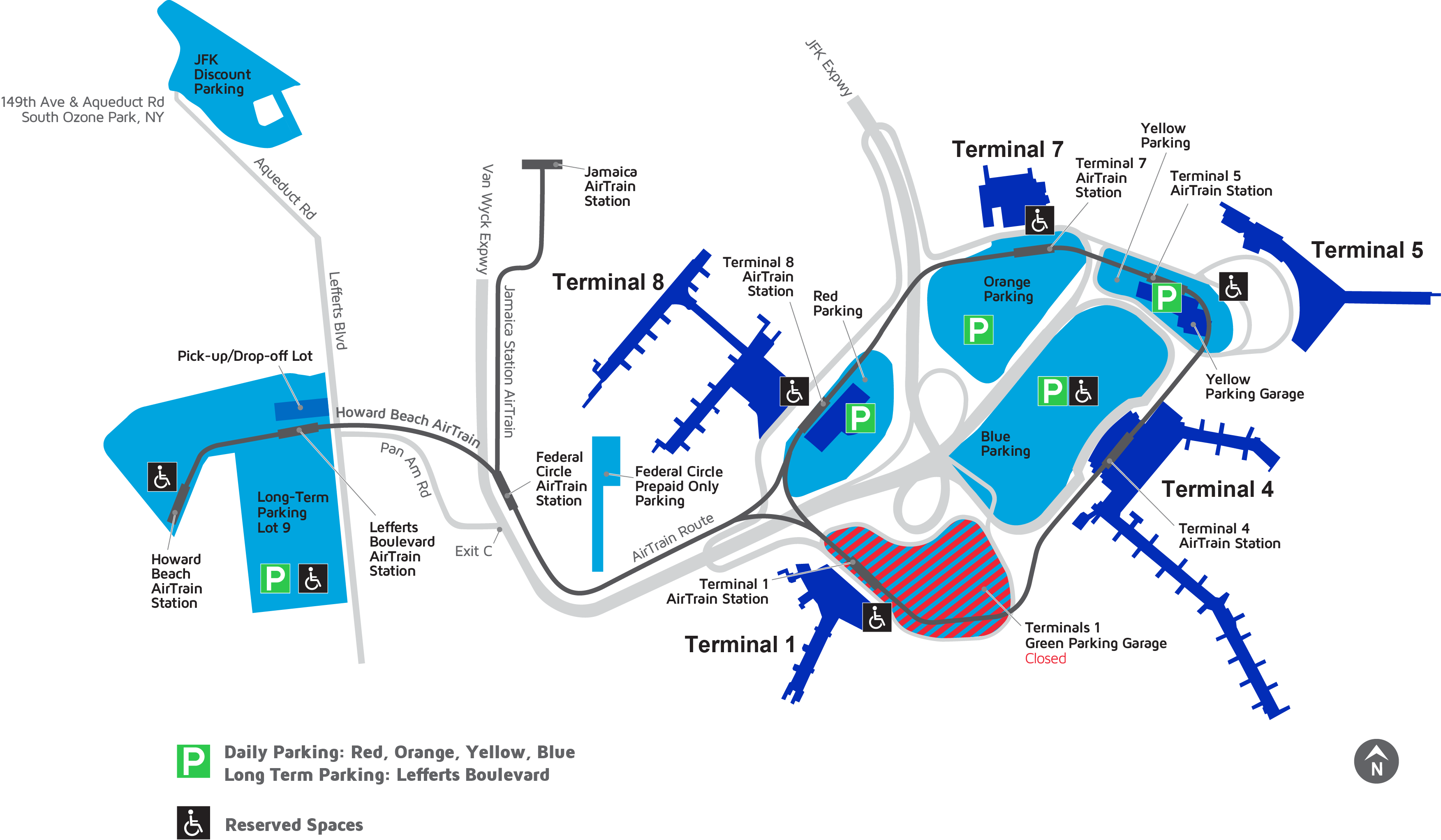 Map Jfk Airport New York Airport Maps   JFK   John F. Kennedy International Airport